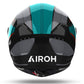 Airoh Connor Helmet - Dunk Gloss Black Teal