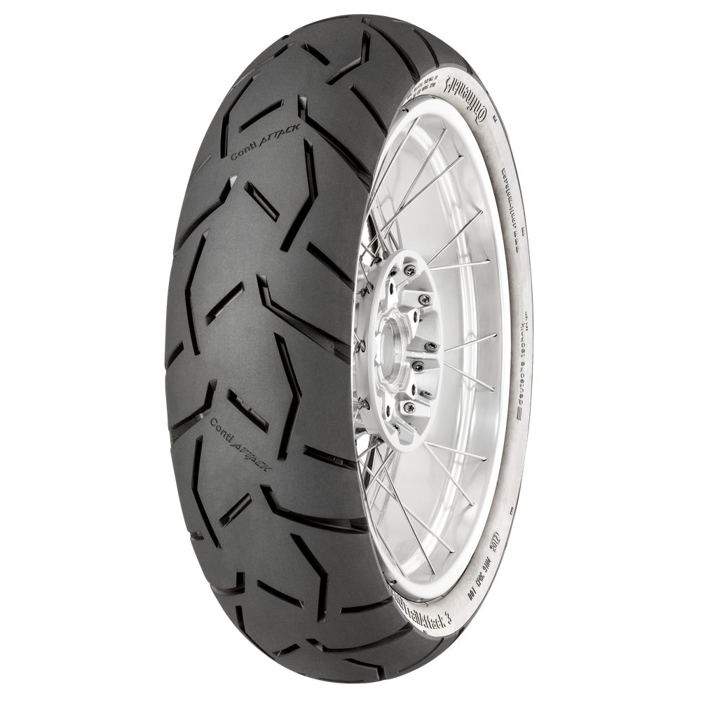 Continental 120/90-17 Trail Attack 3 Rear Tyre - 64S Bias TL