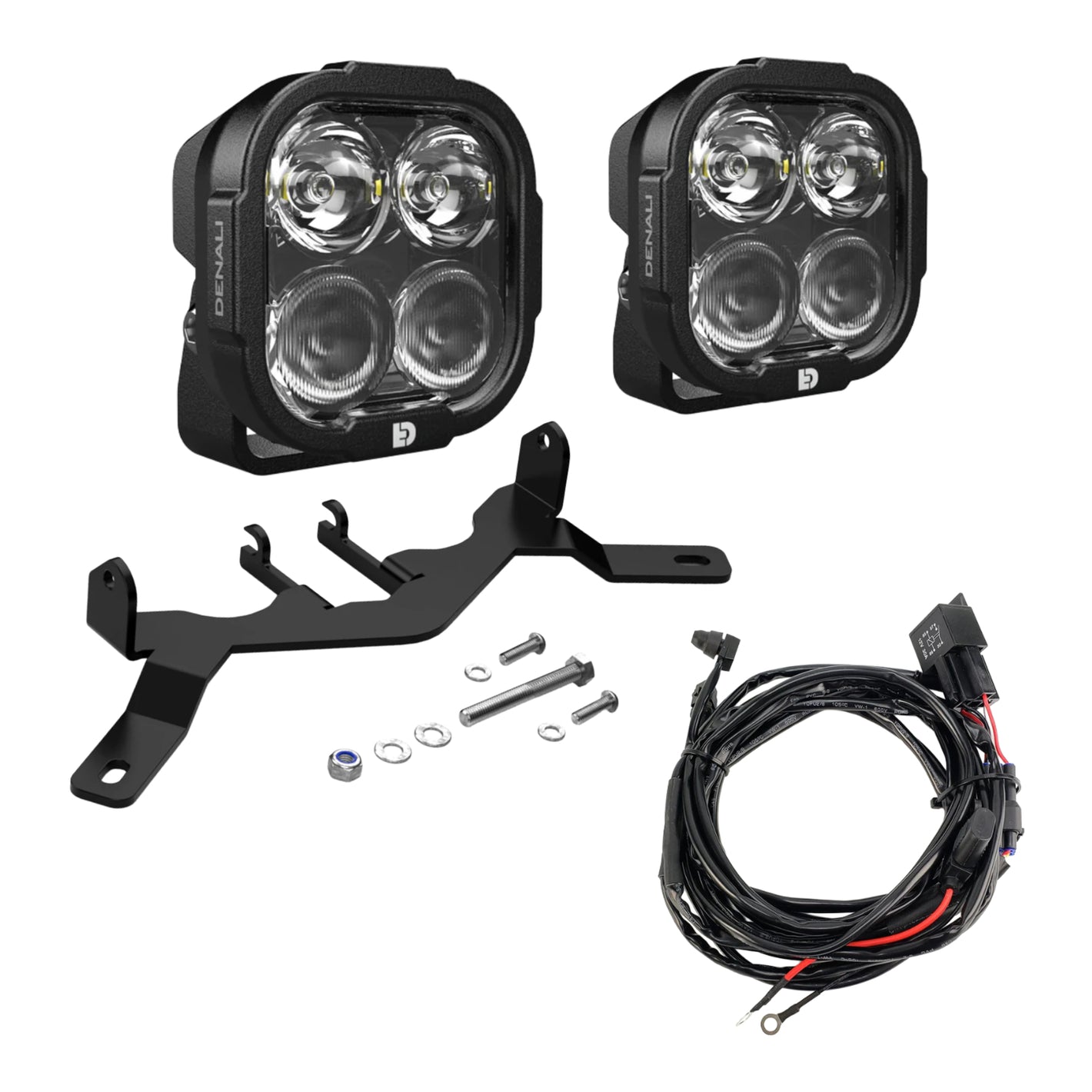 Denali DL4 Essential Lighting Bundle - Yamaha Tenere 700