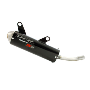 SILENCER DEP SHORTY BLACK YAMAHA YZ250 02-ON