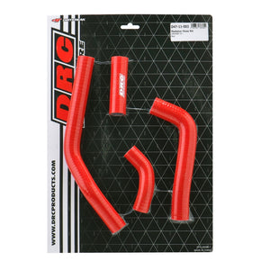 DRC Radiator Hose Kit - Red - Honda CRF450R CRF450RX