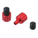 DRC AIRVALVE CAP W/VALVE WRENCH 2PCS RED