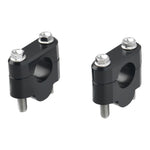 Zeta Bar Rise Kit - Height 19mm, 22.2mm Bar - Black