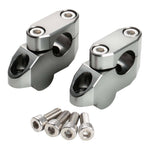 Zeta Bar Rise Kit Offset: 20mm Height: 26mm 22.2mm Bar - Ti-Colour