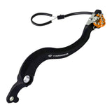 Zeta Trigger Brake Pedal KTM EXC/SX, 'Husqvarna. Orange W/BEARING