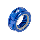 ZETA AXLE NUT M22X32-P1.5 H12L BLUE