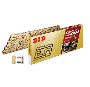 DID 520ERS3 Ultra Light Race Chain - 520 x 120 Link - Rivet Link