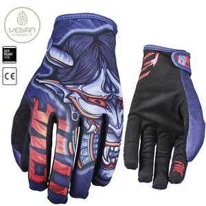 Five MXF4 MX Gloves - Demon Midnight / Red