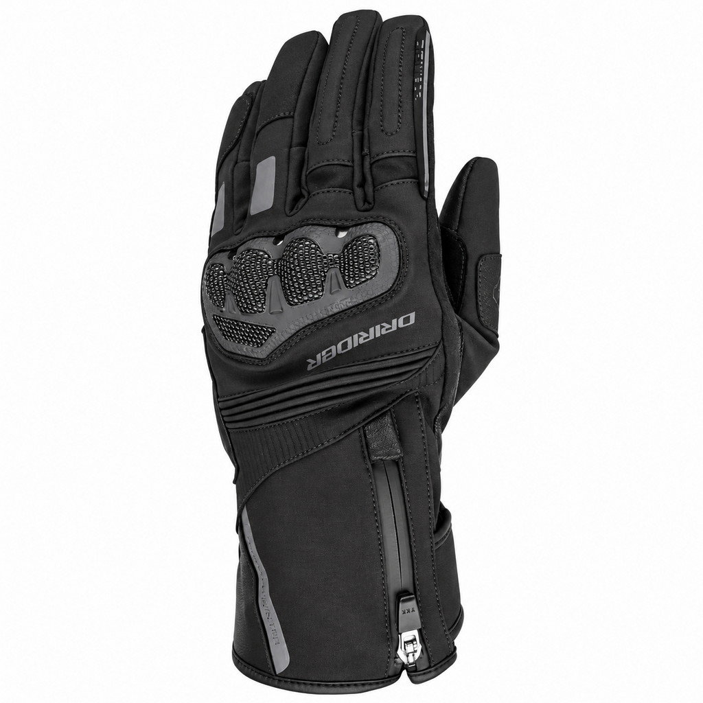 Dririder Tour-Tec 3 Ladies Waterproof Winter Gloves - Black