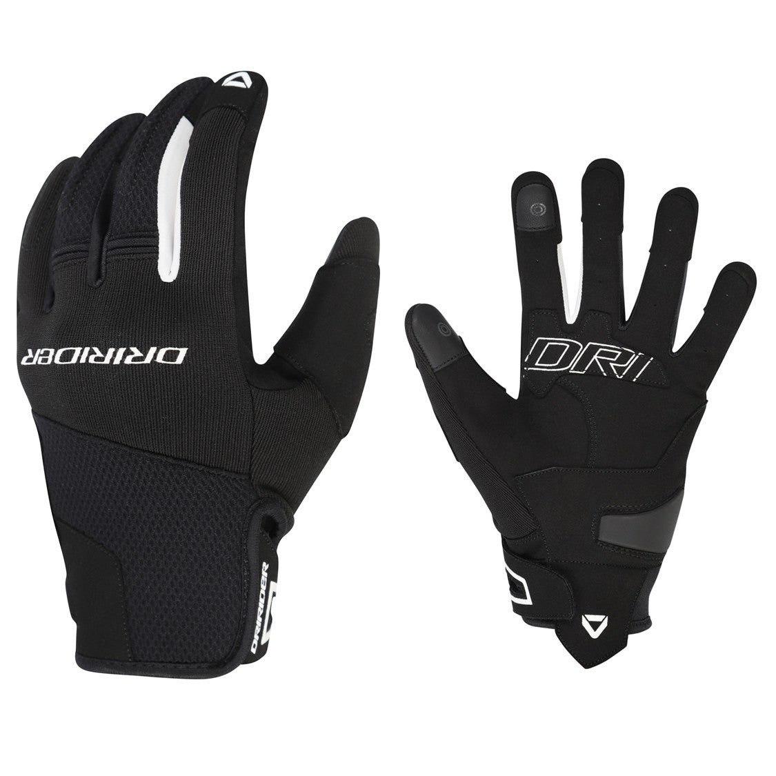 Dririder Flex Ladies Glove - Black White
