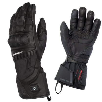 Dririder Phoenix Ladies Heated Waterproof Gloves - Black