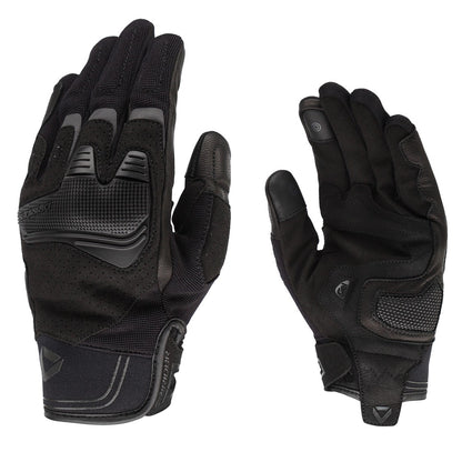 Dririder Street 2 Summer Motorcycle Gloves - Black