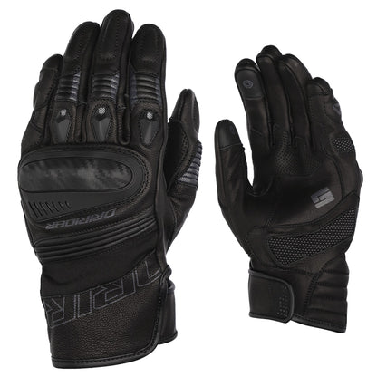 Dririder Torque Short Cuff Summer Gloves - Black
