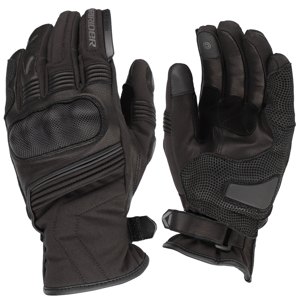 Dririder Typhoon Ladies Waterproof Winter Gloves - Black