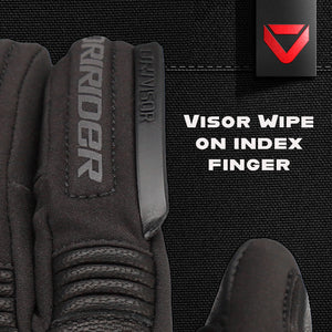 Dririder Typhoon Ladies Waterproof Winter Gloves - Black