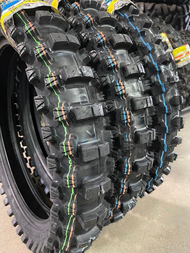 Dunlop 120/90-19 MX34 Mid/Soft Rear MX Tyre
