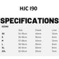 HJC i91 Flip Front Helmet - Felio MC5