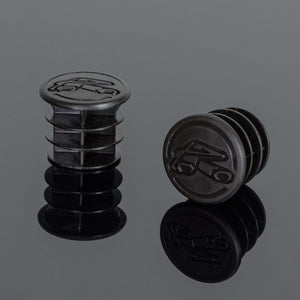 Renthal Fatbar36 End Plugs - Pair - Black