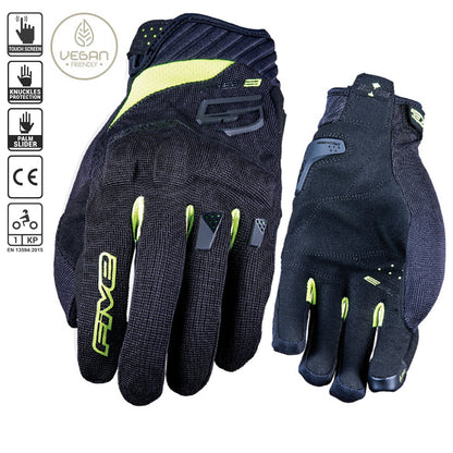 Five RS3 Evo Gloves - EVO Black / Fluro Yellow