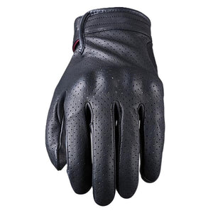 Five Mustang Evo Leather Gloves - Black