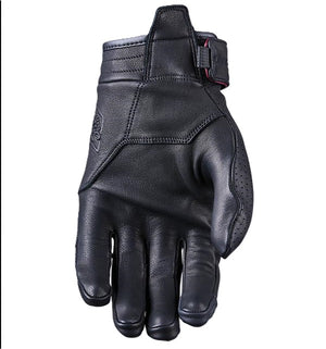 Five Mustang Evo Leather Gloves - Black