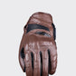 Five SportCity Evo Leather Gloves - Brown