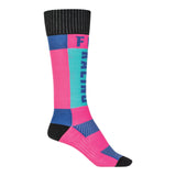 Fly Racing 2024 MX Thick Socks - Pink / Blue