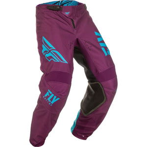 Fly : Adult 38" : Kinetic Shield MX Pants : Port/Blue : SALE