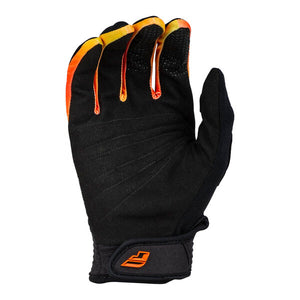 Fly : Youth 2X-Small (2) : F16 MX Gloves : Black Yellow Orange