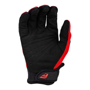 Fly : Youth 3X-Small (1) : F16 MX Gloves : Red Black