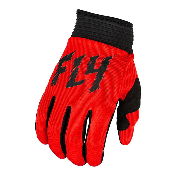 Fly : Youth 3X-Small (1) : F16 MX Gloves : Red Black