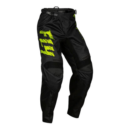 Fly Youth 20" F16 MX Pants - Black Neon Green Grey