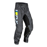 Fly Racing 2024 Kinetic Prix Pants - Ice Grey / Charcoal / Hi-Vis