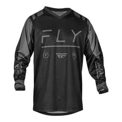 Fly Adult 5X-Large F16 MX Jersey - Black Charcoal