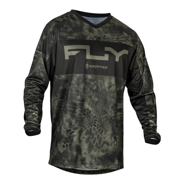 Fly Adult 3X-Large F16 MX Jersey - Moss Grey Black