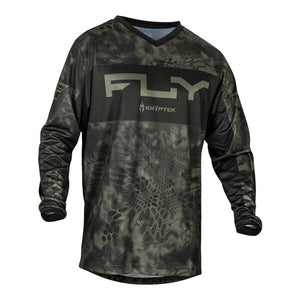 Fly Adult 3X-Large F16 MX Jersey - Moss Grey Black