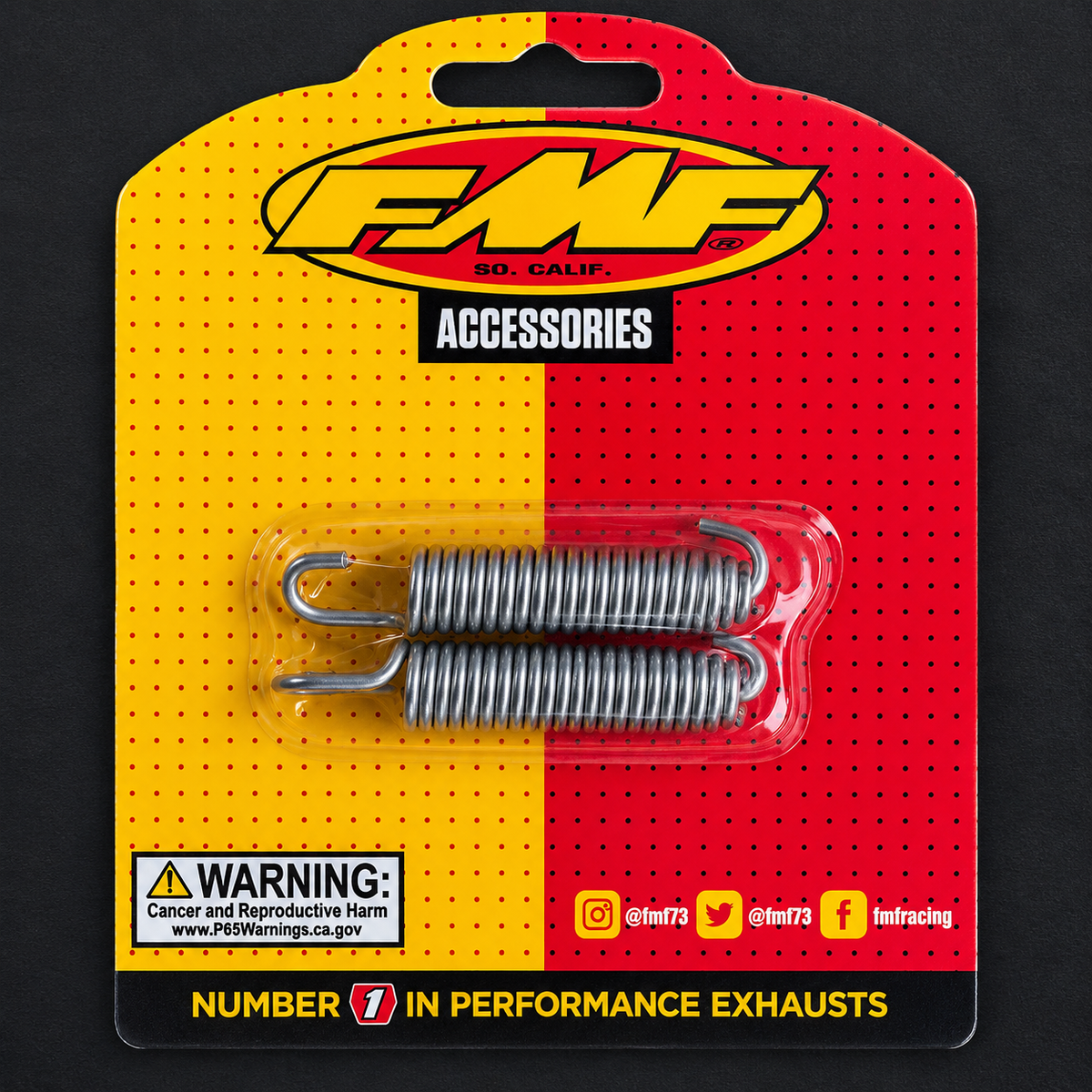 FMF 4-Stroke Swivel Spring Kit – 70mm Stainless Steel