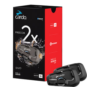 Cardo Freecom 2X - Dual Pack - Bluetooth Intercom System