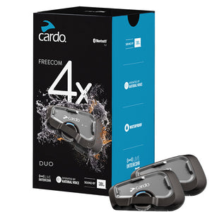 Cardo Freecom 4X - Dual Pack - Bluetooth Intercom System