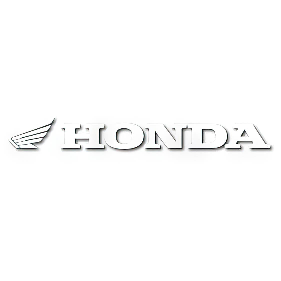 Factory Effex 900mm x 140mm Honda Sticker - White