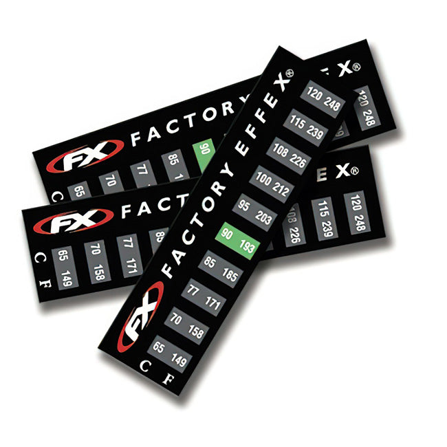 Factory Effex Temperature Sticker - 3 Pack