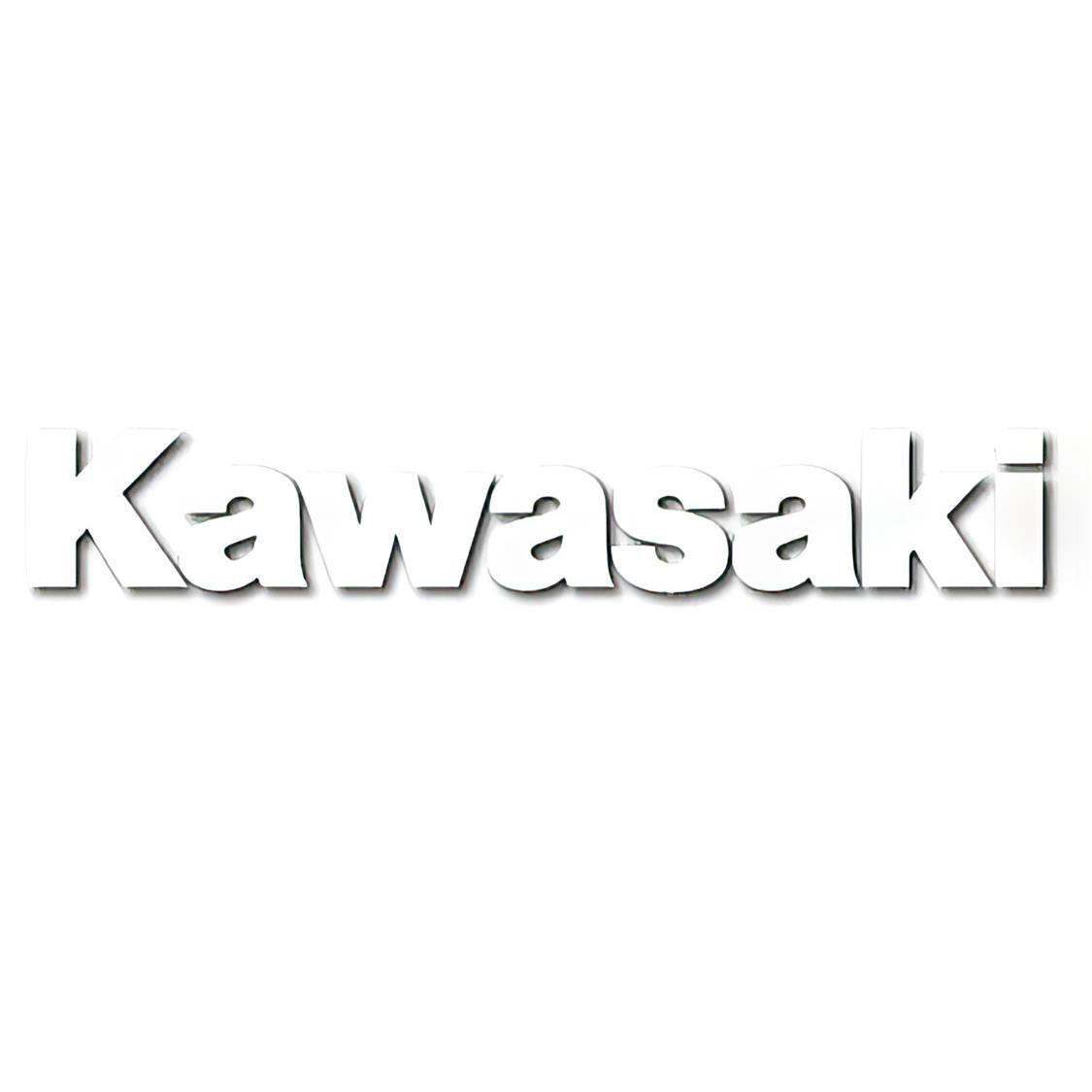 Factory Effex 900mm x 140mm Kawasaki Sticker - White