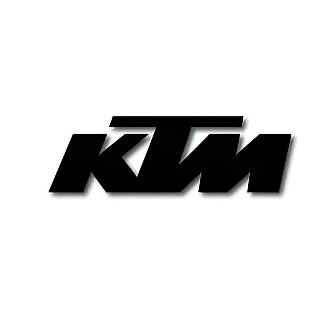 Factory Effex 900mm x 280mm KTM Sticker - Black