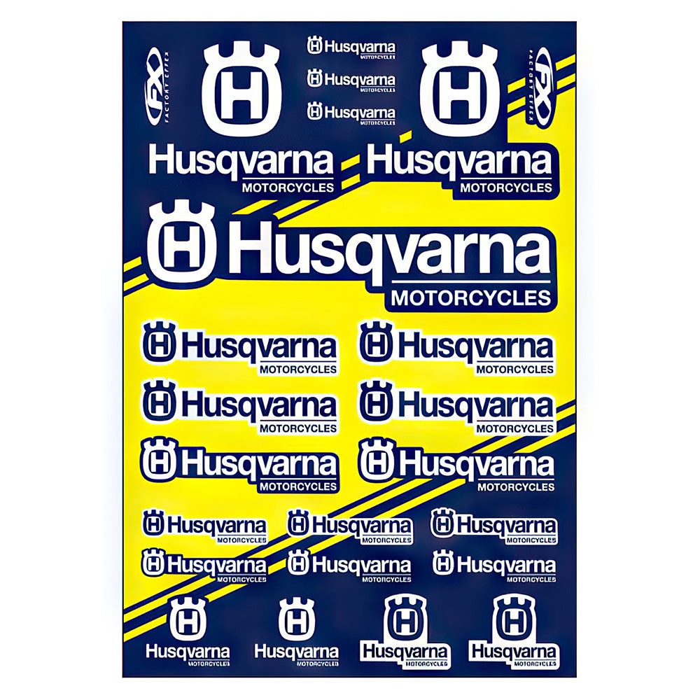 Factory Effex Husqvarna Sticker Kit - 480mm x 330mm