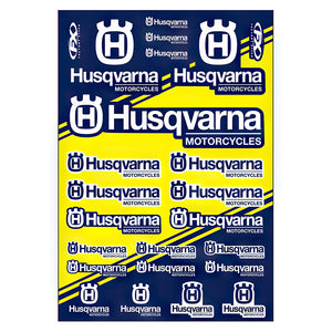 Factory Effex Husqvarna Sticker Kit - 480mm x 330mm