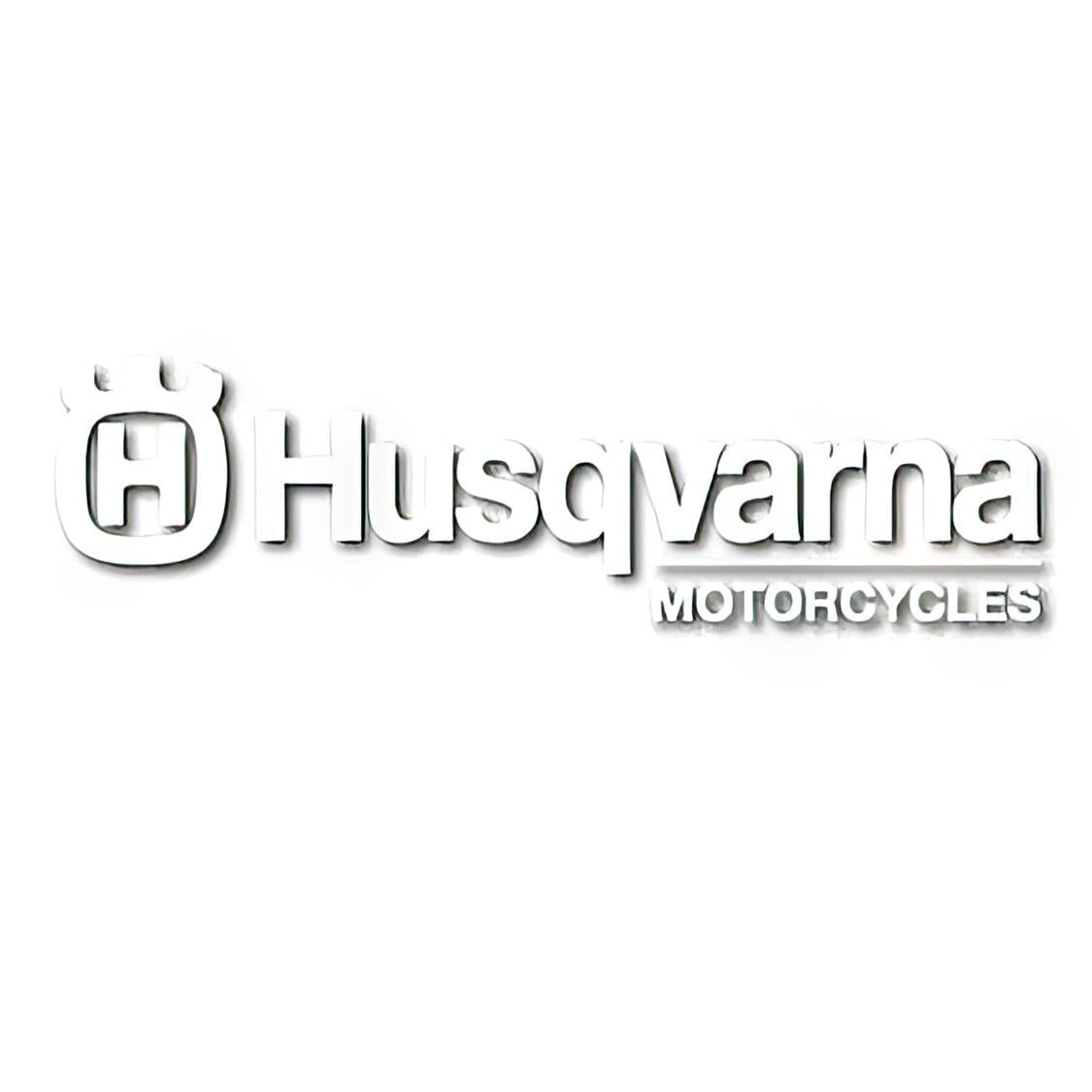 Factory Effex 900mm x 170mm Husqvarna Sticker - White