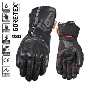 Five GT1 Evo GTX Gloves - Black
