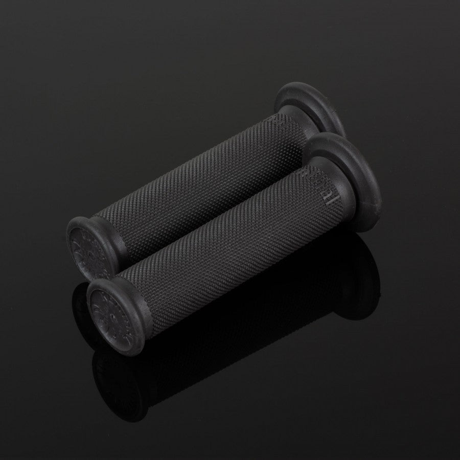 Renthal Trials Full Diamond Firm Compound Grips - Charcoal