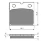 GOLDfren Brake Pads - GPR Sintered Racing