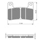 GOLDfren Brake Pads - GPR